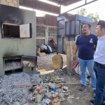 Anggota DPRD Jatim, Dedi Irwansa, saat berkunjung ke TPS3R Ngingas Waru. Foto: Ist
