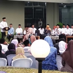 Bupati Aditya Halindra Faridzki saat memberikan sambutan dalam acara Soft Opening Tuban Abirama.