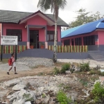 Gedung sekolah SDN 2 Liang, Kecamatan Salahutu, Kabupaten Maluku Tengah, bantuan dari warga Surabaya yang disalurkan melalui Pemkot Surabaya. foto: ist