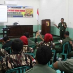 Pembinaan balatkom Kodim Blitar.