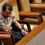 Budi Gunawan saat mengikuti fit and proper test di Gedung Dewan. foto: tribunnews.com