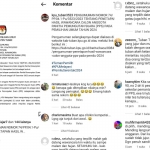 Tangkapan layar akun Instagram KPU Tuban.