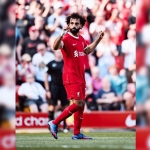 Mohamed Salah cetak satu gol Liverpool saat bersua Aston Villa. 