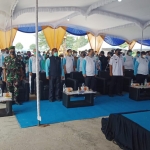 Peringatan hari air sedunia yang digelar BBWS Bengawan Solo di Desa Ngale.