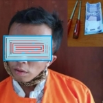 
Pelaku pencurian Handphone, Rin (28) warga siman berhasil diamankan Polisi