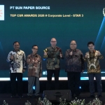 PT Sun Paper Source meraih penghargaan TOP CSR Awards 2026 kategori Corporate Level 