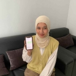 Mutiara Agustina peserta JKN segmen Pekerja Penerima Upah asal Kediri. (Ist)