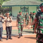 KSAD, Jenderal TNI Maruli Simanjuntak, saat melakukan kunjungan kerja di Mako Yonif 512/Quratara Yudha, Kota Malang.