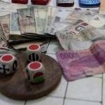 Barang bukti judi saat diamankan. foto: ilustrasi