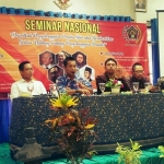 GMPK Malang Raya bekerjasama dengan PWI Malang Raya menggelar Seminar Nasional Kepemiluan di Hotel UMM Inn, Jalan Raya Tlogomas, Malang.