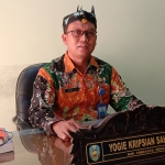 Sekretaris Dinas Perdagangan dan Perindustrian Pemkab Situbondo, Yogi Kripsian Syah.