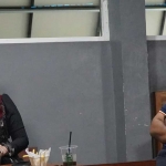 Anggota Komite III DPD RI asal Jawa Timur, Lia Istifhama atau yang akrab disapa Ning Lia, saat bertemu Bupati Ngawi, Ony Anwar Harsono.