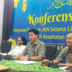 Konferensi pers yang digelar di Kantor BPJS Kesehatan Jember.