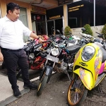 Barang bukti yang berhasil diamankan petugas.