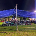 Puluhan motor yang diamankan hasil razia hunting system Polres Pamekasan