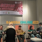  Donor darah yang diadakan oleh Hotel Mercure Madiun. Foto: Hendro Suhartono/BANGSAONLINE
