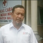 Sekretaris PMI Kabupaten Malang Aprilijanto .