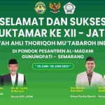 JATMI bakal menggelar Muktamar XII di Pondok Pesantren Al Madani Gunung Jati Semarang Jawa Tengah pada 26 – 28 Juni 2023. Foto: istimewa