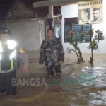 Kondisi genangan air di salah satu titik.