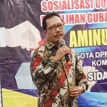 H. Aminurrokhman saat menyampaikan materi.