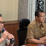 Kepala Kantor Pertanahan (Kantah) Kabupaten Pasuruan, Herman Hidayat, saat mengikuti Rapat Koordinasi Forum Penataan Ruang dalam rangka Peninjauan Rencana Tata Ruang Wilayah (RTRW) Kabupaten Pasuruan.