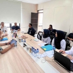 Kantah Kabupaten Pasuruan saat rapat koordinasi dengan KPKNL dan PJN III.