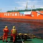 Kapal Pertamina Gas 2 membawa 44 ribu MT elpiji dari Iran menuju Pelabuhan Kalbut Situbondo, Jawa Timur. foto: Adhi Wicaksono/CNN Indonesia