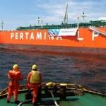 Kapal Pertamina Gas 2 membawa 44 ribu MT elpiji dari Iran menuju Pelabuhan Kalbut Situbondo, Jawa Timur. foto: Adhi Wicaksono/CNN Indonesia