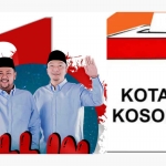 Kolase foto antara Yani-Alif melawan kotak kosong.