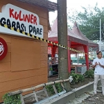 Gerai Rumah Inkubasi (Garasi) UMKM di Pare saat ditinjau Tim dari Diskopusmik Kabupaten Kediri. Foto: Ist