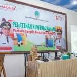 Wali Kota Pasuruan saat memberi sambutan.