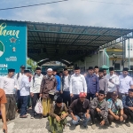 Suasana pelepasan Panji Bangsa ke Kodam Brawijaya yang dilakukan DPC PKB Bangkalan.