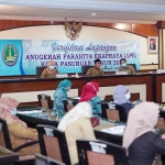 Verifikasi Lapangan Anugerah Parahita Ekapraya yang dilaksanakan secara virtual di Ruang Rapat Untung Suropati Kota Pasuruan, Senin (22/3) kemarin.