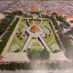 Master plan kawasan religi di Gresik.