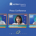 Tangkapan layar webinar yang dilakukan Astra Property.
