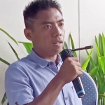 Murni, saat menyampaikan permohonan maaf.
