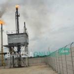 Area Flare JOB-PPEJ yang disterilkan. foto: SUWANDI/ BANGSAONLINE