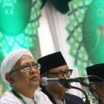 Gus Mus saat menyatakan jika pemilihan Rais Am dikembalikan ke AD/ART.
