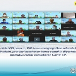 Kegiatan Webinar Covid Talk seri ke-8 yang diadakan PJB. (foto: ist)