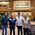 Dari kiri, Mohamad Zaifudin, Saiful Anwar, Asluchul Alif dan Ahmad Nurhamim.