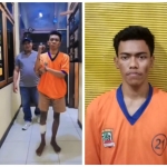 Pelaku curanmor yang sudah diamankan Polsek Simokerto