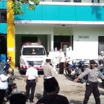 Pelepasan jenazah almarhum Sudirman.