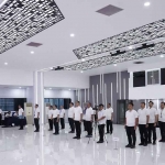 Pelepasan kontingen yang berlangsung di Aula Prona, Kantor Kementerian ATR/BPN, Jakarta.