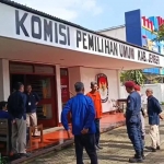 Kantor KPU Jember.