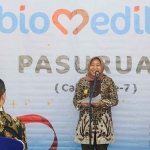 Pjs Wali Kota Pasuruan saat memberi sambutan.