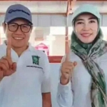 A Muhaimin Iskandar bersama Anis Khoirunnisa, putri Panji Gumilang. Foto: Istimewa.