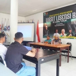 Penataran dan penyegaran wasit lisensi B2 se-Jawa Timur di Kota Batu.