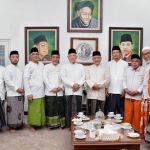 Presiden PKS Ahmad Syaikhu beserta rombongan saat sowan ke Ponpes Tebuireng.