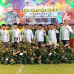 Peserta Liga Santri Bojonegoro, Bersama Dandim 0813.