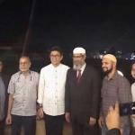 Zakir Naik bersama Wali Kota Batu Edi Rumpoko.